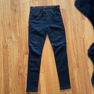Citizens of Humanity Classic Black Rocket Skinny Jean
